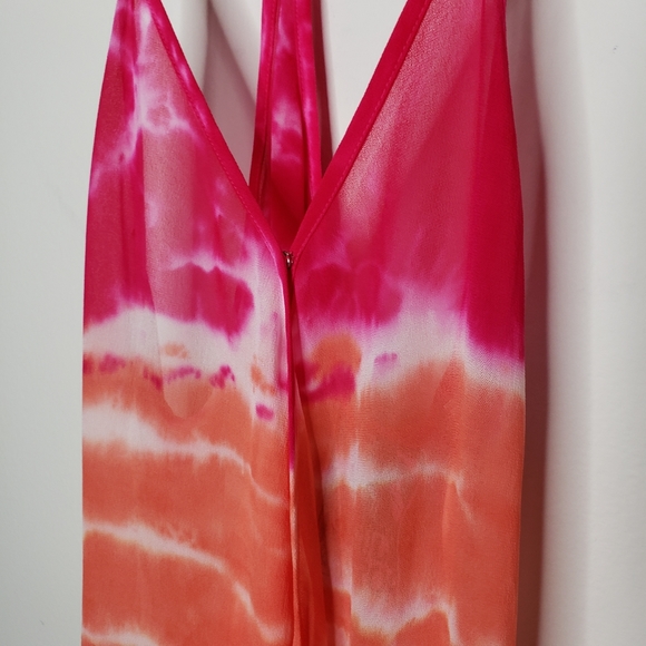 Young Fabulous & Broke Sheer Pink Ombre Top - Picture 10 of 10